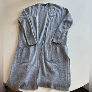 Saks Fith Avenue Cashmere Cardigan Long